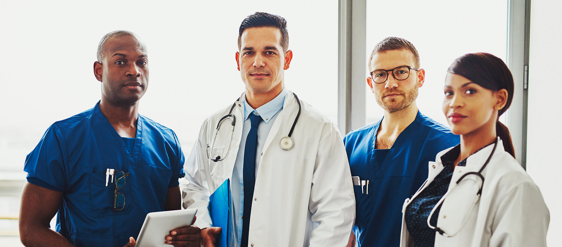 four medical workers